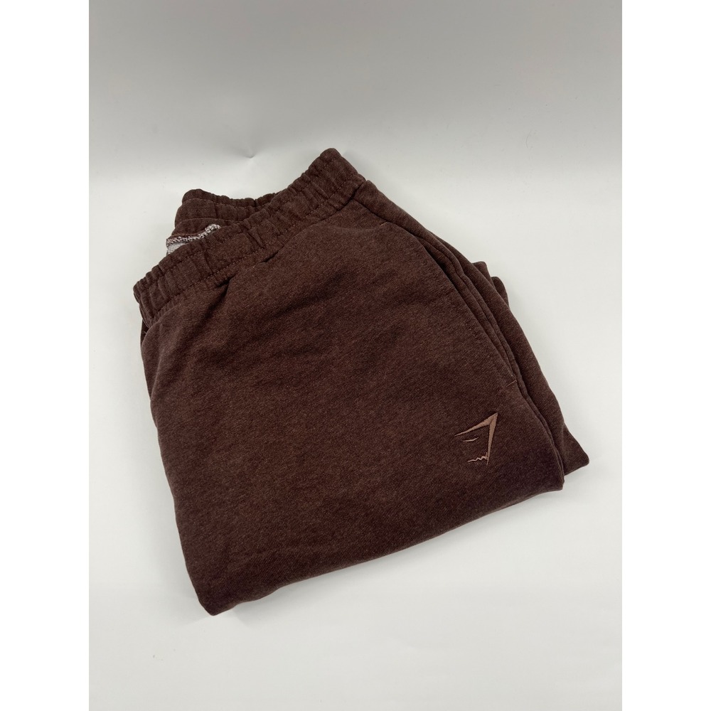 Gymshark Rest Day Sweats Joggers Brown Marl B2A7Q Large Mens Womens